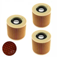 Filtry do odkurzaczy - 3x Filtr powietrza do odkurzacza Kärcher MV2 MV3 WD2 WD3 - miniaturka - grafika 1