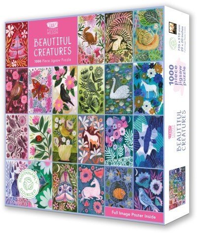 Puzzle 1000 Beautiful Creatures Lee Foster-Wilson