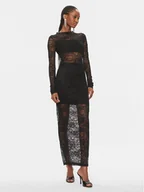 Sukienki - Imperial Sukienka koktajlowa ADMCGSP Czarny Slim Fit - miniaturka - grafika 1