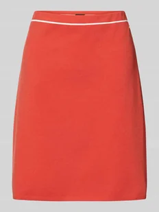 Spódnica ołówkowa o długości do kolan z paskami w kontrastowym kolorze - Spódnice Spódnica ołówkowa o długości do kolan z paskami w kontrastowym kolorze - Spódnice - miniaturka - grafika 1