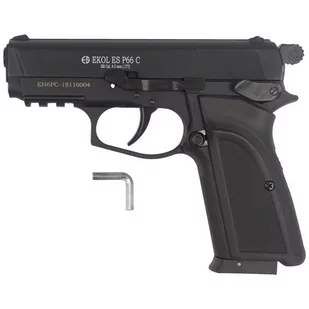 Voltran - Pistolet wiatrówka Ekol ES P66C Black Picatinny - 4.5 mm - Czarny - Wiatrówki pistolety - miniaturka - grafika 1
