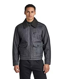 G-STAR RAW Męska kurtka dżinsowa P3, Niebieski (Raw Denim B988-001), L - Kurtki męskie - miniaturka - grafika 1