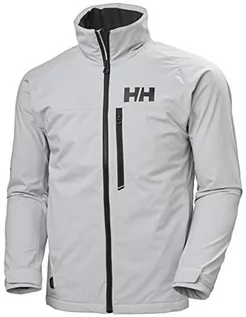 Kurtki męskie - Helly Hansen Helly-Hansen męska kurtka Racing Midlayer szary Grey Fog L 34041_853-L - grafika 1