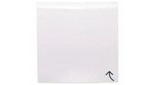 Berker Kwadrat biały płytka do gniazda z uziemieniem z pokrywą B_3965898999 - Gniazdka elektryczne - miniaturka - grafika 1
