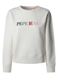 Pepe Jeans Bluza "Regan" w kolorze białym - Bluzy damskie - miniaturka - grafika 1
