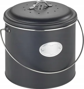 Wenko Kosz na kompost, 3 wymienne filtry neutralizujące zapachy, 6 l, Nero, WENKO - Pozostałe akcesoria kuchenne - miniaturka - grafika 1