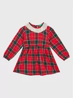 Sukienki i spódniczki dla dziewczynek - United Colors Of Benetton Sukienka codzienna 46L2GV00K Czerwony Regular Fit - miniaturka - grafika 1