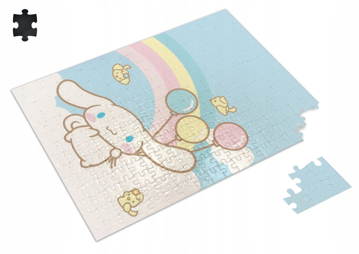 Puzzle KUROMI HELLO KITTY Cinnamoroll A3 252 el z Nadrukiem + IMIĘ 67