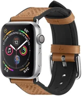 Akcesoria do smartwatchy - Spigen Pasek do Apple Watch 42/44 mm) Brązowy - miniaturka - grafika 1