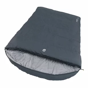 Śpiwór jednoosobowy Outwell Campion Lux Double - dark grey - Śpiwory - miniaturka - grafika 1