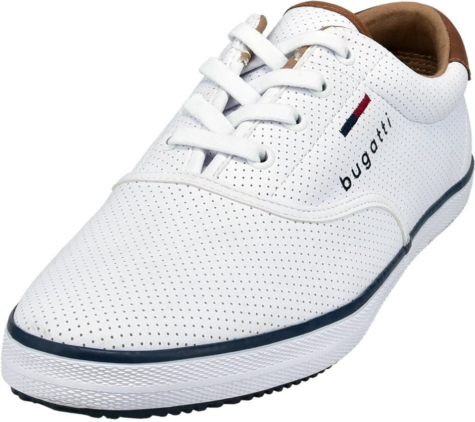 Bugatti Bugatti męskie trampki 321-AFH01-5000-2000 WHITE 45
