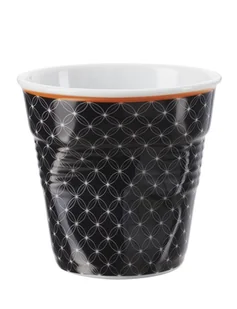 Revol Kubek Froisses Retro Livia, 80 ml, czarny - Kubki - miniaturka - grafika 1