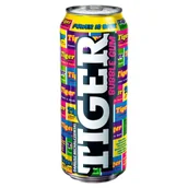 Napoje energetyczne i izotoniczne - Tiger Bubble Gum Gazowany napój energetyzujący 500 ml - miniaturka - grafika 1