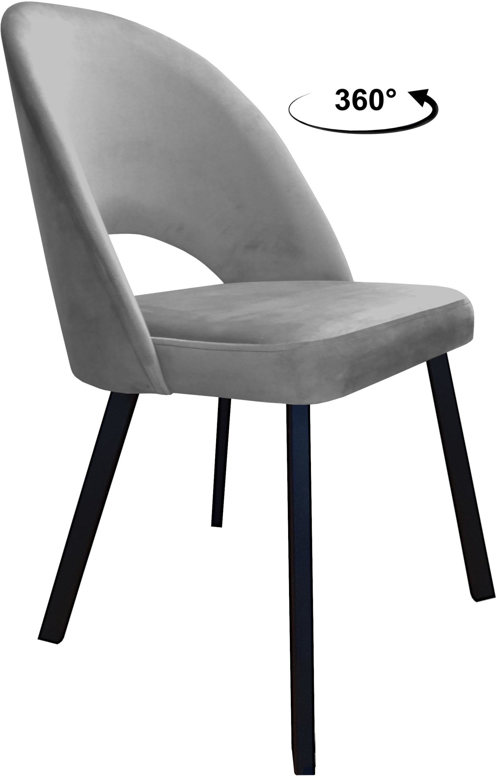 Krzesło obrotowe Polo podstawa Profil czarna MG17