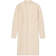 Swetry damskie - I30052_damski kardigan, Sand Melee, XXL - miniaturka - grafika 1