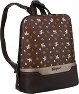 Torebki damskie - David Jones Elegancki plecaczek damski ze skóry ekologicznej - David Jones NoSize - miniaturka - grafika 1