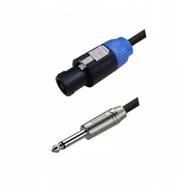 Kable komputerowe i do monitorów - Kabel głośnikowy 2 x 1,0mm Złącze Jack 6.3mm 10m Roxtone SSSJ210L10 - miniaturka - grafika 1