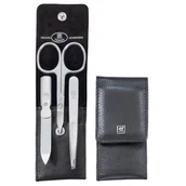 Akcesoria do paznokci - Zwilling J.A.Henckels TWINOXR Zestaw do manicure 3 el. etui skóra licowa noż - miniaturka - grafika 1