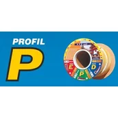 Akcesoria do okien - Uszczelka profil P 100 m czarna - miniaturka - grafika 1