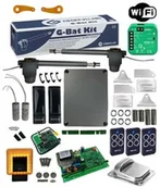 Zestawy do bram - Genius Zestaw G-BAT 300 + Lampa XLED + WIFI SUPLA + Odbojnik - miniaturka - grafika 1