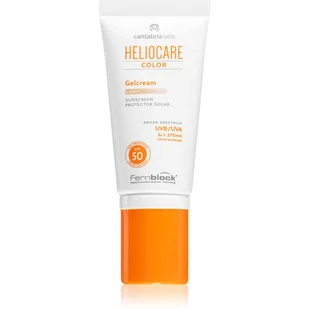 Heliocare Color Gelcream SPF50 preparat do opalania twarzy 50 ml dla kobiet Light - Kremy do twarzy z filtrem - miniaturka - grafika 1