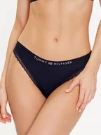 Majtki damskie - Tommy Hilfiger Figi klasyczne UW0UW04183 Granatowy - miniaturka - grafika 1