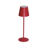Lampy stojące - Lampka bezprzewodowa stołowa LED INITA czerwona Kanlux 36322 - miniaturka - grafika 1