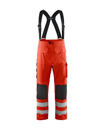Blakläder 130220035500XL High Vis spodnie przeciwdeszczowe poziom 5 cm rozmiar XL w kolorze czerwonym
