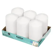 Świece - Świece Pieńkowe Bolsius 150/78Mm Białe 6 Sztuk - miniaturka - grafika 1