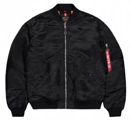 ALPHA INDUSTRIES KURTKA MĘSKA BOMBERKA CZARNA 2XL 16EA