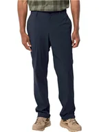 Spodnie męskie - Jack Wolfskin Spodnie chino "Desert" w kolorze granatowym - miniaturka - grafika 1