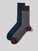 Skarpetki męskie - Skarpety długie z bawełny mieszanej w zestawie 2 szt. - miniaturka - grafika 1
