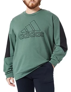 adidas Męska bluza M Fi Bos Crew, oksydowana, XS, oksyver, XS - Bluzy męskie - miniaturka - grafika 1