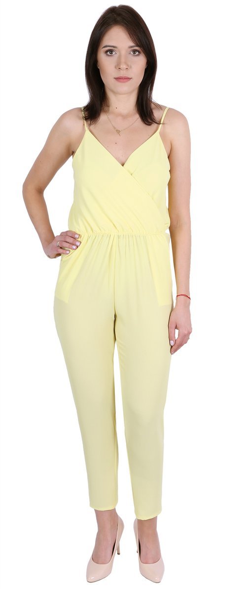 John Zack żółty kombinezon spodnium overall XL