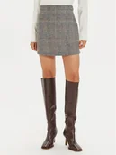 Spódnice - Tommy Hilfiger Spódnica mini WW0WW43471 Beżowy Regular Fit - miniaturka - grafika 1