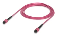 Kable światłowodowe - Ubiquiti UACC-OFC-MA-MPMP-3M-10 kabel InfiniBand / światłowodowy MPO/UPC Różowy - miniaturka - grafika 1
