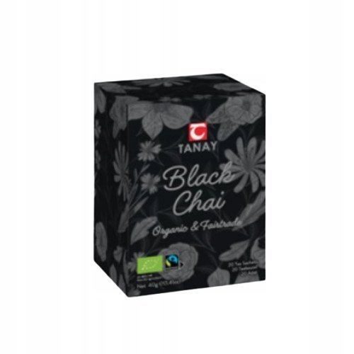 Czarna herbata BIO z przyprawami ekspresowa Tanay - 20 torebek
