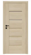 Drzwi wewnętrzne - Dre Drzwi Wewnętrzne Poziome Szyby Auri 8 Okleina Dąb Piaskowy - miniaturka - grafika 1