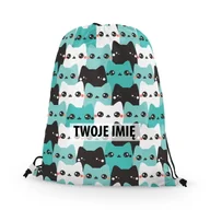 Plecaki szkolne i tornistry - WORKO-PLECAK DZIECIĘCY z Twoim imieniem Koty 130 - miniaturka - grafika 1