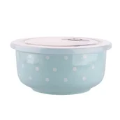 Miski i półmiski - Miska z pokrywką hermetyczną NBC 550 ml błękitna mięta - miniaturka - grafika 1