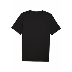 Męska koszulka z grafiką i logo No. 1 PUMA Black - Koszulki sportowe męskie - miniaturka - grafika 1