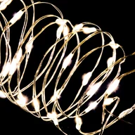 Oświetlenie świąteczne - Łańcuch Led Lumere Świetlny Ciepły Biały 100 Led - miniaturka - grafika 1