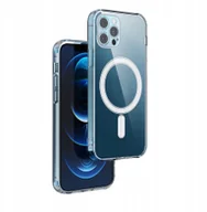 Etui i futerały do telefonów - Mocne przeźroczyste etui do MagSafe do iPhone 13 mini 5,4" magnetyczne - miniaturka - grafika 1