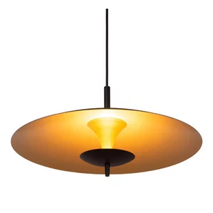 Wisząca lampa Vulcan 30461/09/30 Lucide LED 9W 3000K czarny złoty - Lampy sufitowe - miniaturka - grafika 1