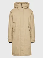 Kurtki damskie - Didriksons Parka Luna 504379 Beżowy Regular Fit - miniaturka - grafika 1