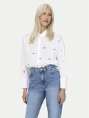 Koszule damskie - ONLY Koszula New 15283743 Biały Box Fit - miniaturka - grafika 1