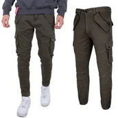 Odzież taktyczna i umundurowanie - Spodnie Alpha Industries Combat Pant LW 126215 136 - Grafitowe 32 - miniaturka - grafika 1