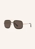 Okulary przeciwsłoneczne - Cartier Sunglasses Okulary Przeciwsłoneczne ct0194s silber - miniaturka - grafika 1