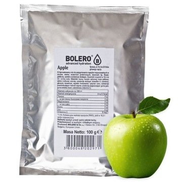 Napój Bolero Apple Klasyczny Owocowy Smak Bez Kalorii 100 g