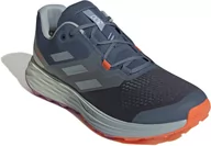 Buty sportowe męskie - adidas TERREX Two Flow Trail Running Shoes Men, niebieski UK 7 | EU 40 2/3 2022 Buty terenowe - miniaturka - grafika 1